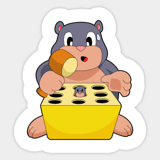 Mole Game Sticker